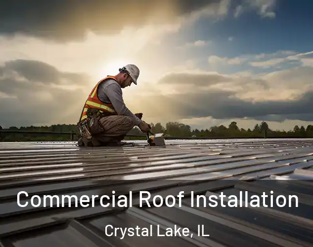  Commercial Roof Installation Crystal Lake, IL