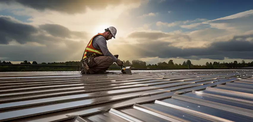 Commercial Roof Restoration in Crystal Lake