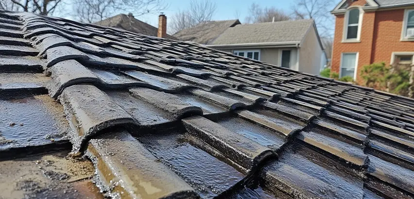 Shingle Roof Leak Replacement in Crystal Lake