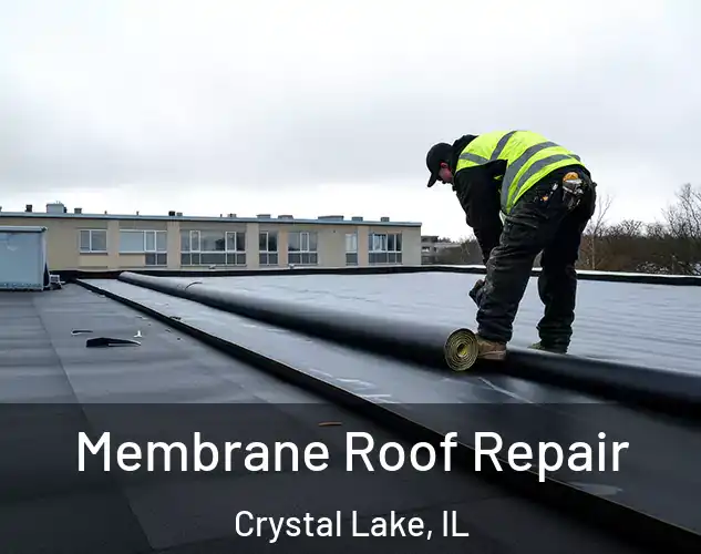  Membrane Roof Repair Crystal Lake, IL