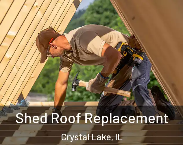  Shed Roof Replacement Crystal Lake, IL